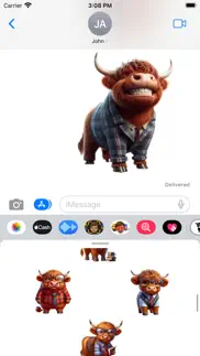 How to cancel & delete highland cow stickers 1