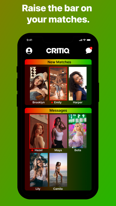 CRITIQ Dating Screenshot