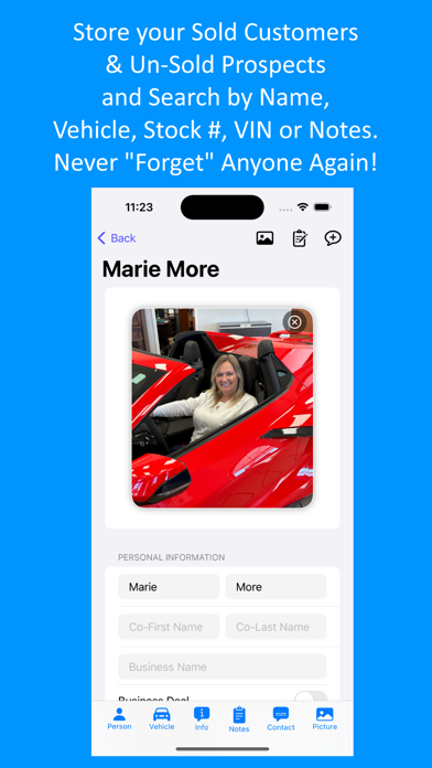 Screenshot #1 pour Vehicle Sales CRM