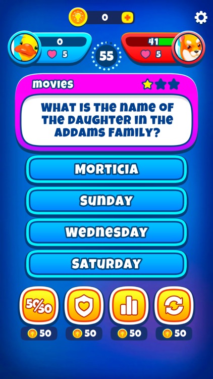 Quiz Time Triva