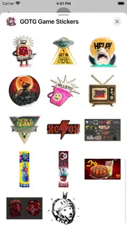gotg game stickers iphone screenshot 4