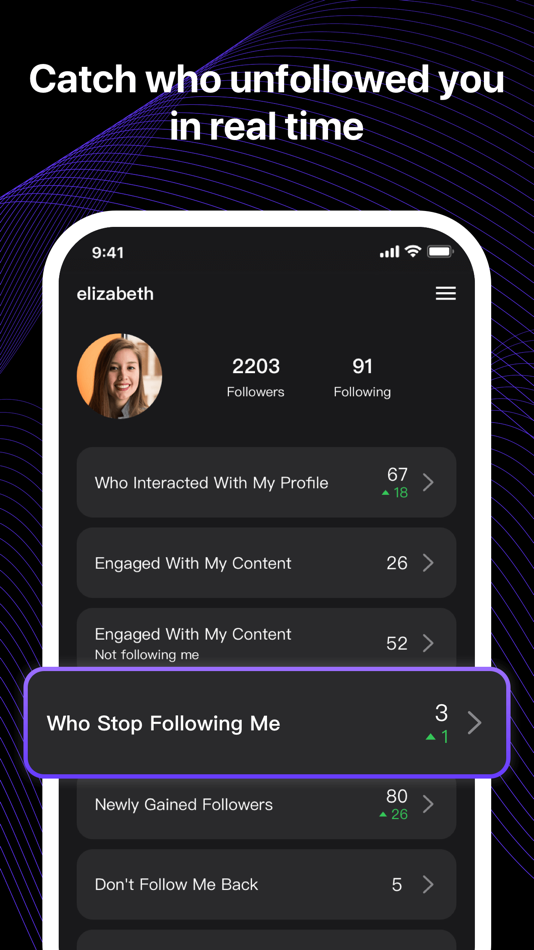 #3. iTrackr - Followers Reports (iOS) 由: OakCreek Techs
