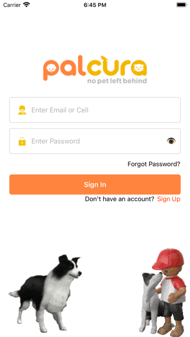 Palcura PetCare Screenshot