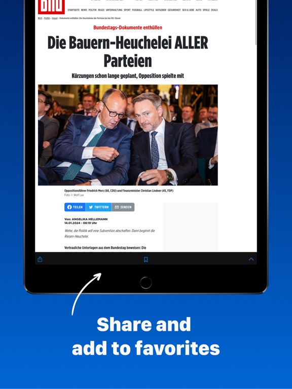 Screenshot #6 pour German Newspapers