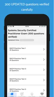 sscp exam 2024 iphone screenshot 1