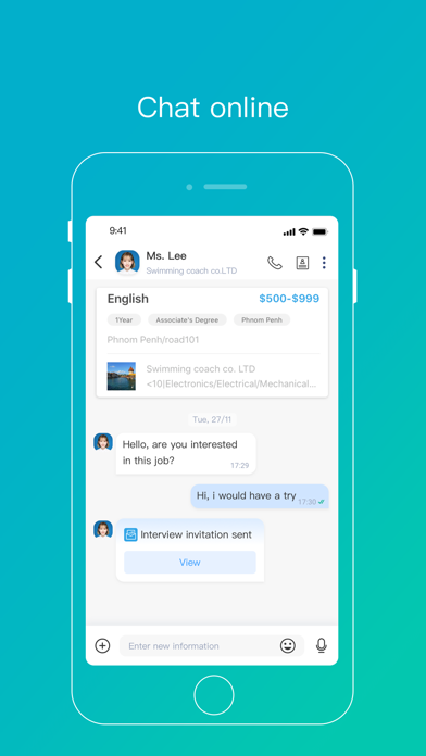 CAMHR-Professional job APP Screenshot