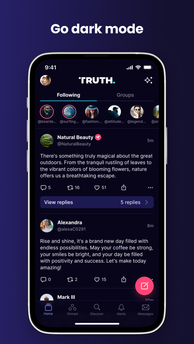 Truth Social Screenshot