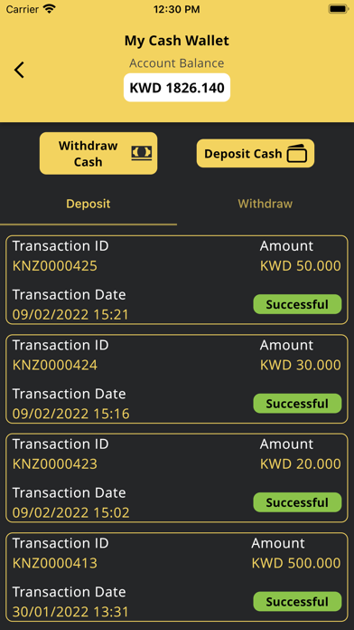 Kanz Gold Screenshot
