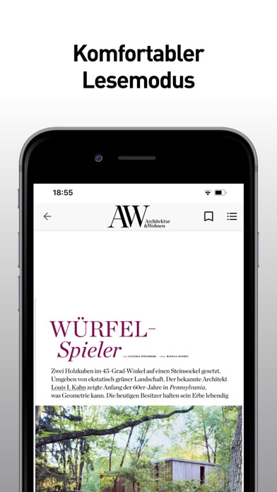 A&W ARCHITEKTUR & WOHNEN Screenshot