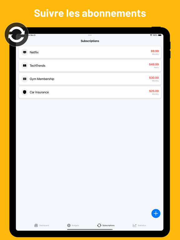 Screenshot #6 pour BudSpend Pro: Expense Tracker