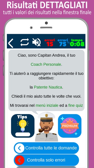 Esame Patente Nautica: Italian Screenshot