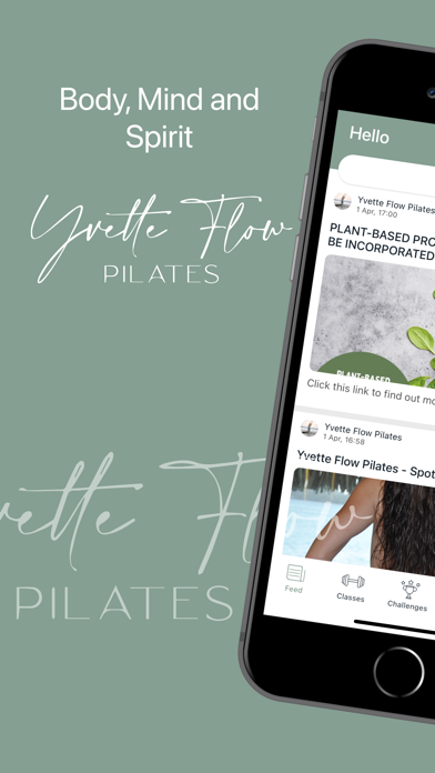 Yvette Flow Pilates Screenshot