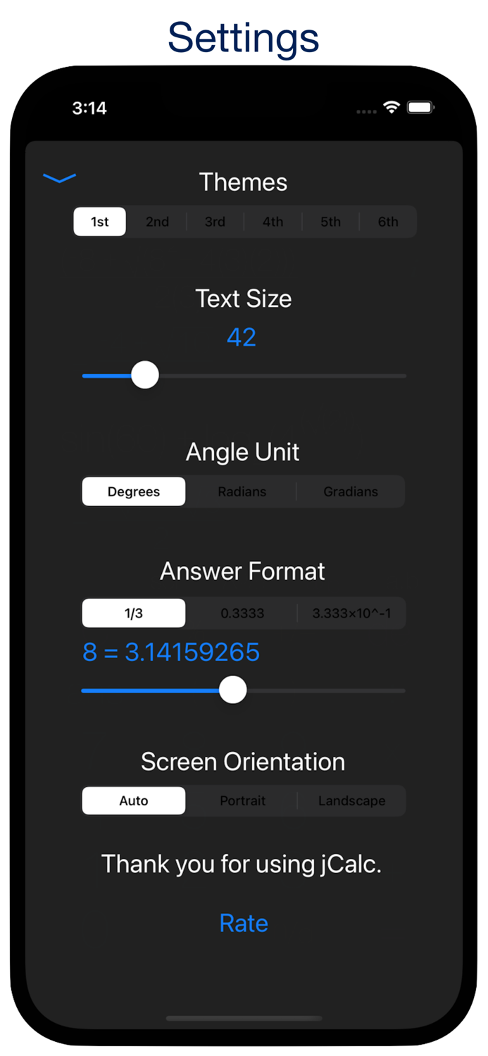 jCalc – Calculator