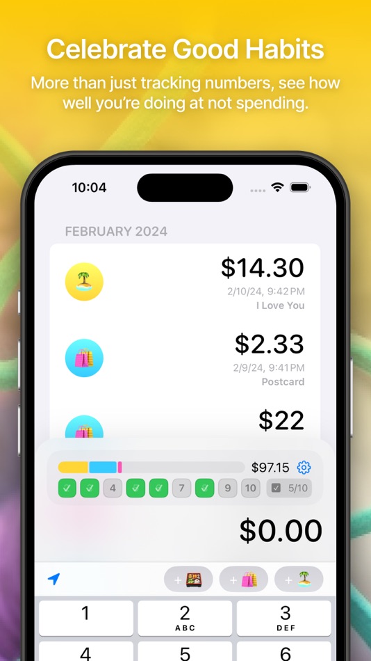 #3. Let's Save: Private Budgeting (iOS) 由: Jonathan Solichin