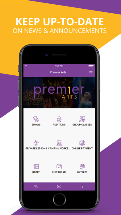Premier Arts Screenshot