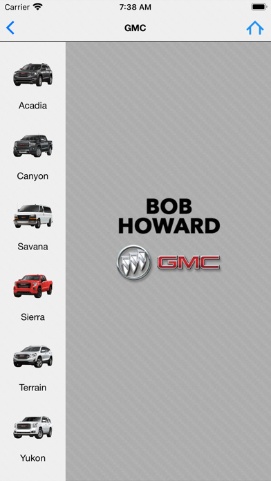 Bob Howard Buick GMC Screenshot