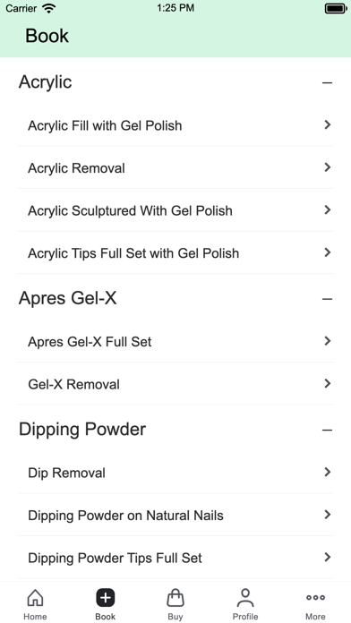 Prestige Nail Boutique Screenshot