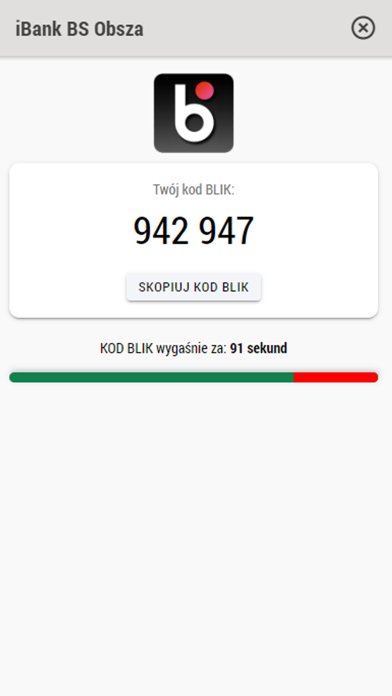 iBank BS Obsza Screenshot