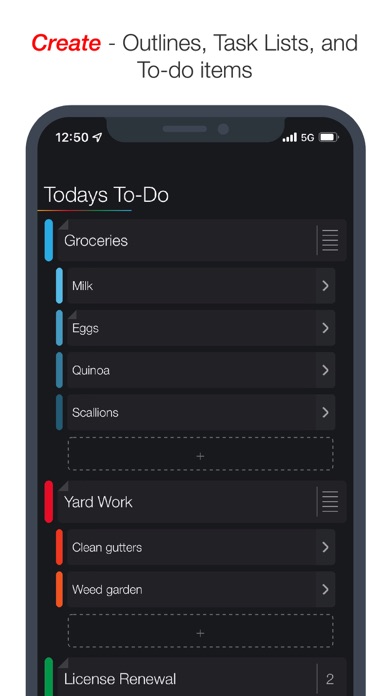 Screenshot #1 pour Suru : To Do List & Notes