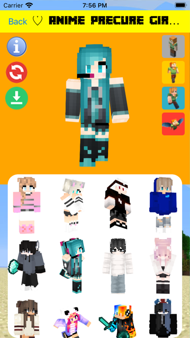 Aphmau Skins for Minecraft MC Screenshot