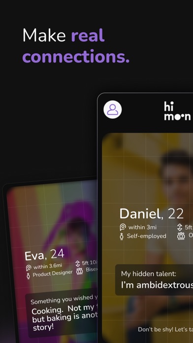 HiMoon: LGBTQ+ Dating & Chat Screenshot