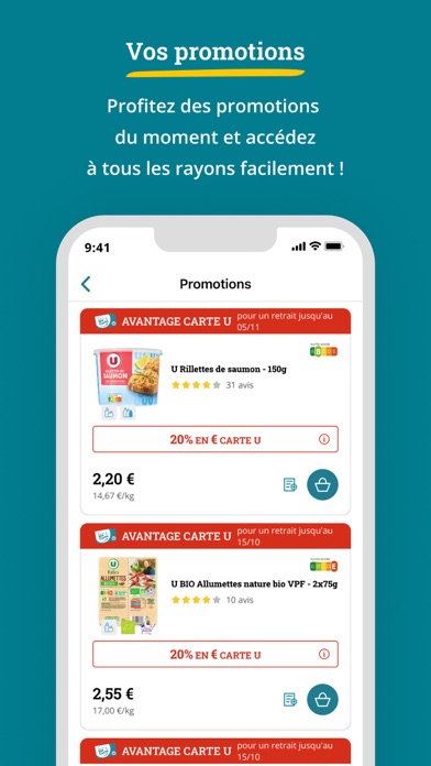 Screenshot #3 pour Courses U vos courses en ligne