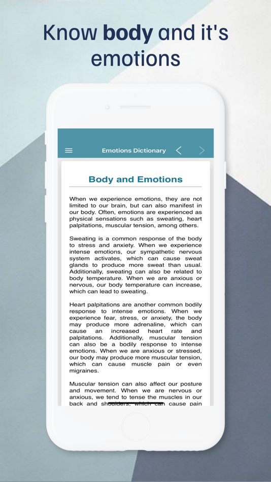 #3. Dictionary of Emotions (iOS) By: David Ortega Lopez