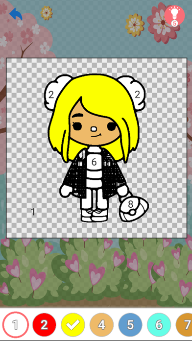 Toca Boca Coloring Book Life Screenshot