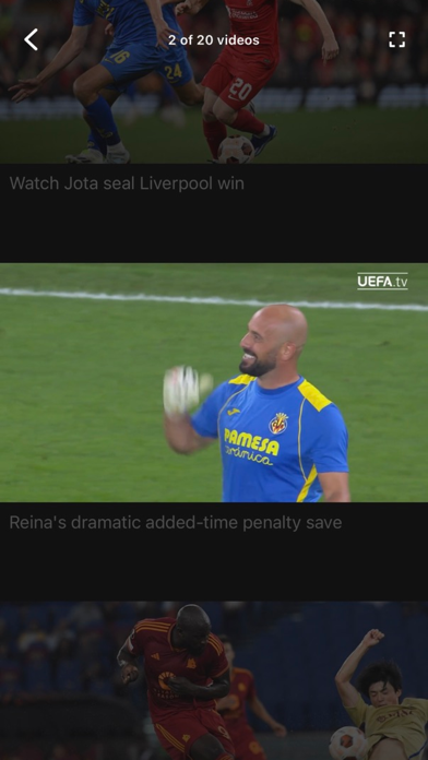 UEFA Europa League Official Screenshot