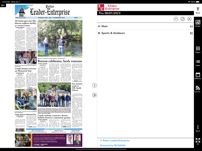 Potter Leader-Enterprise