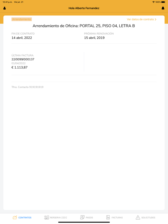 Screenshot #5 pour Espacio Cliente