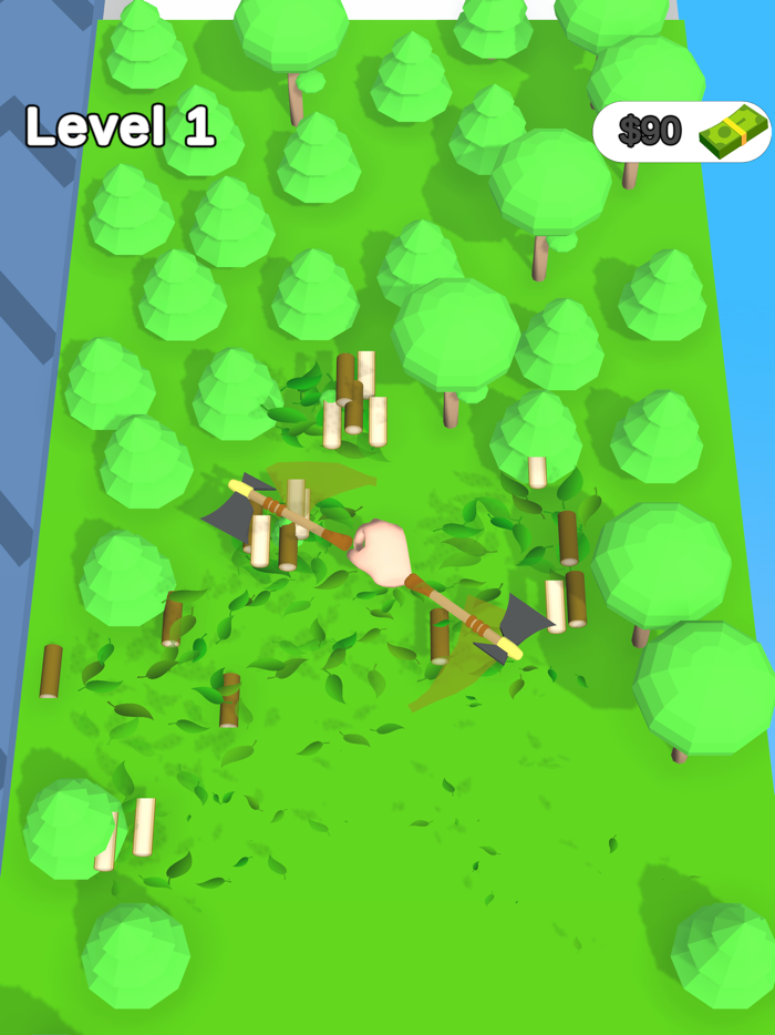 Lumberjack Runner 3D