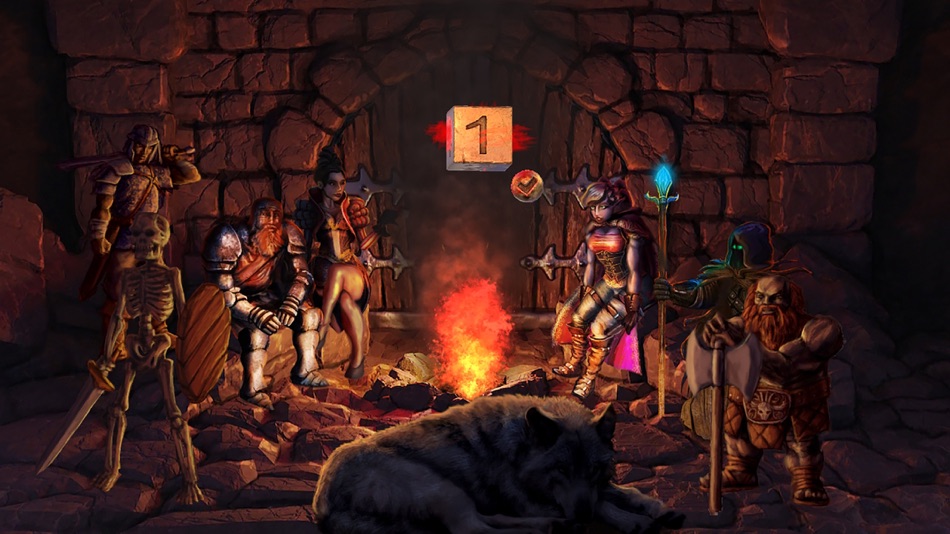 #5. Rogue Dungeon Boardgame (iOS) Av: Cerberus Gate Games, LLC.