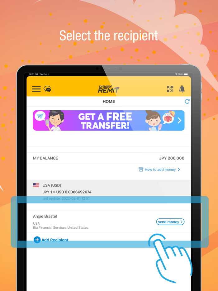 Brastel Remit - Send Money