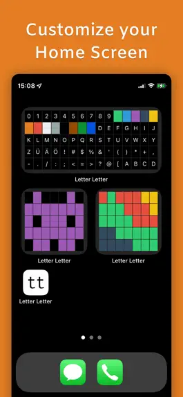 Game screenshot Letter Letter - Widget Creator apk