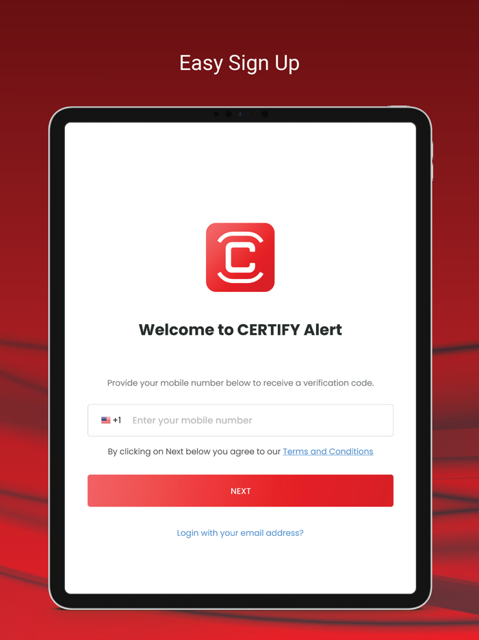 Certify Alert