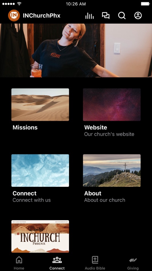 #2. INChurch Phoenix (iOS) 由: ImagineNations Church Phoenix, LLC