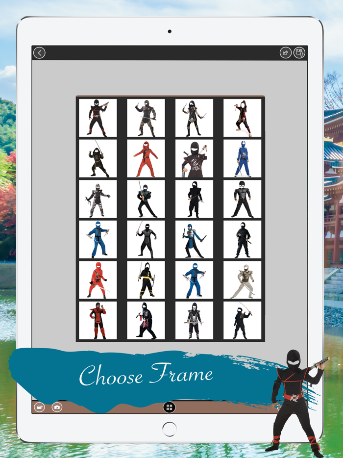 Kid’s Ninja Photo Montage