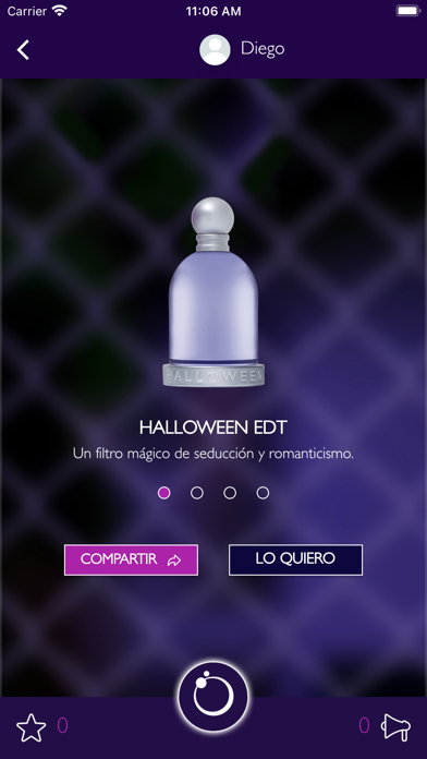 Halloween Perfumes Screenshot
