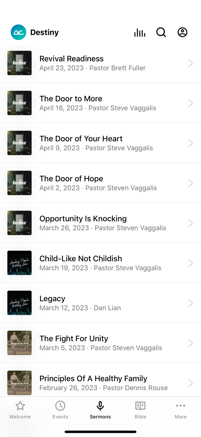 Destiny Worship Center