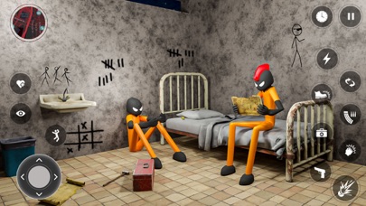 Spider Stickman Prisoner Jail Screenshot