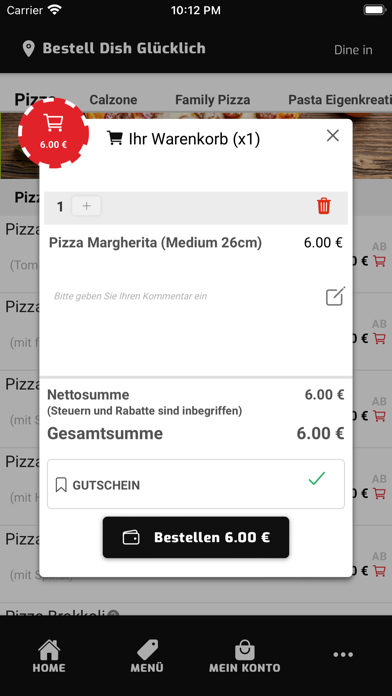 Bestell Dich Glücklich Screenshot