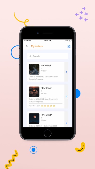 Island Photo App Screenshot