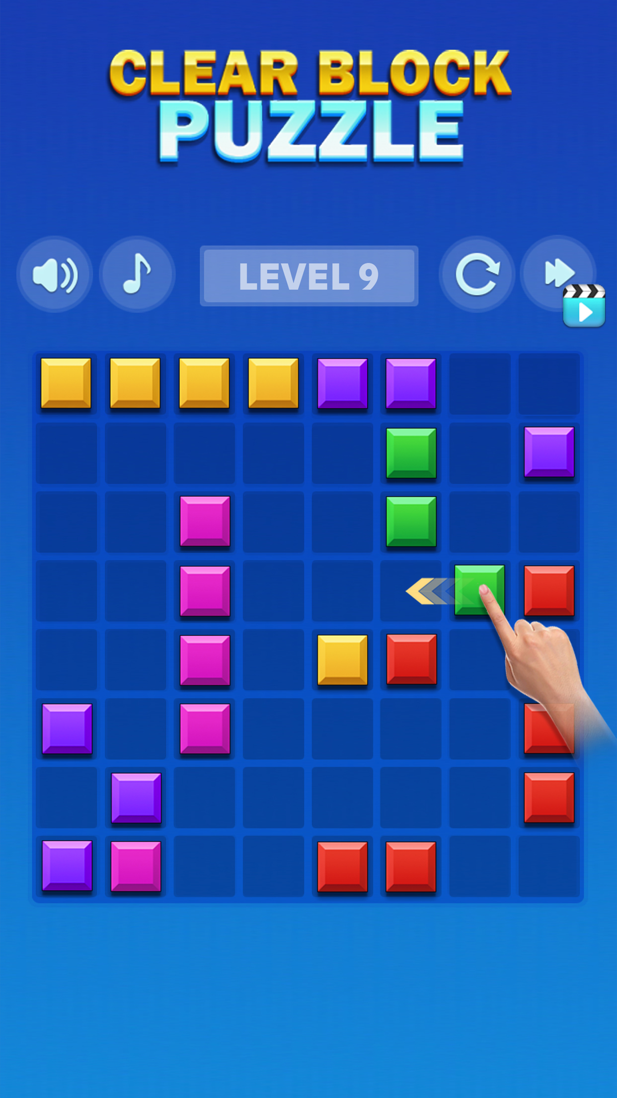 Clear Block Puzzle Clear Tiles