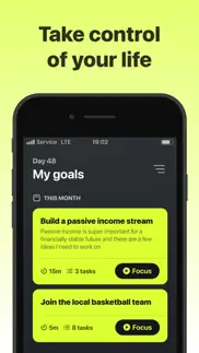 ultra focus - reach your goals iphone screenshot 1