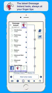 testpro dressage ireland iphone screenshot 1