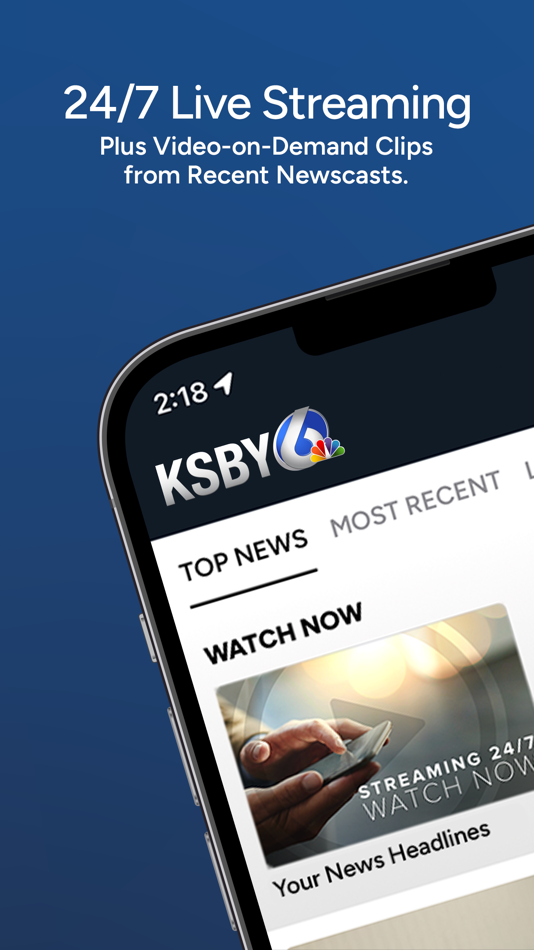 #1. KSBY News (iOS) 由: E.W. Scripps Company