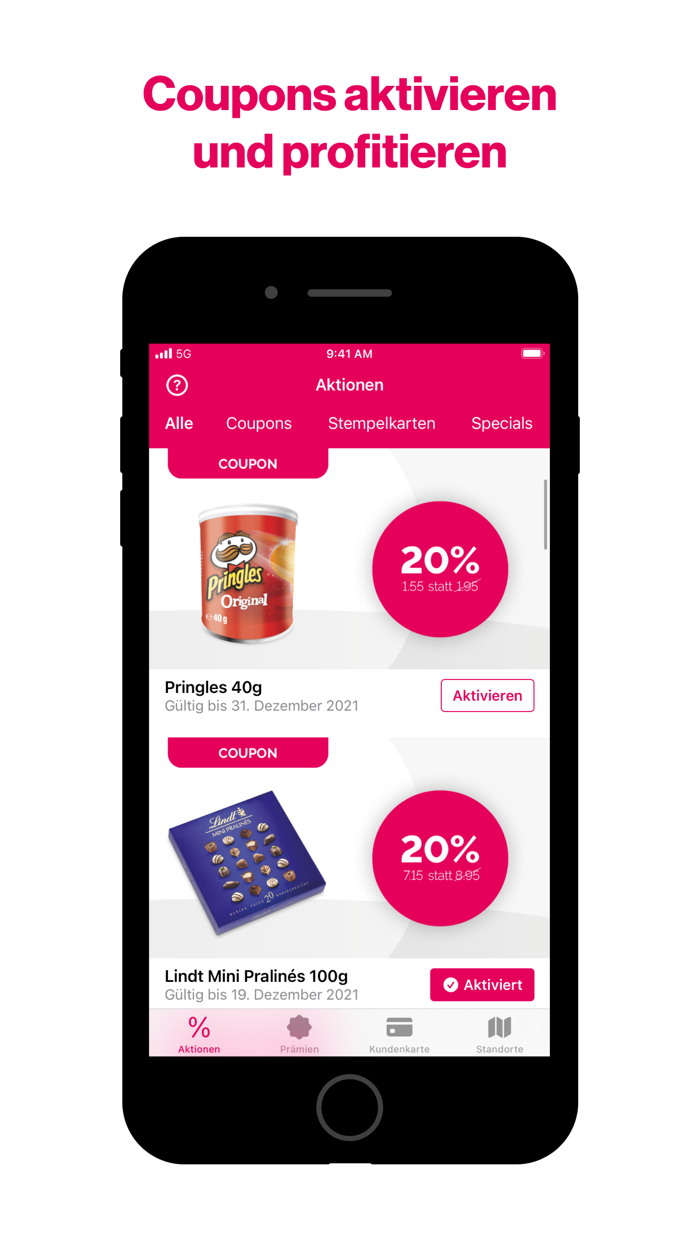 avec Bonus Punkten and Sparen