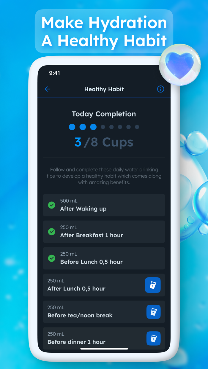 Healthy Life - Water Reminder