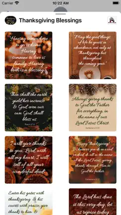 Thanksgiving Blessings iPhone image 4